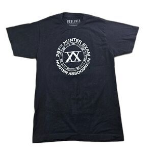 Hunter X Hunter 287th Hunter Exam T-Shirt Black Unisex Size Small